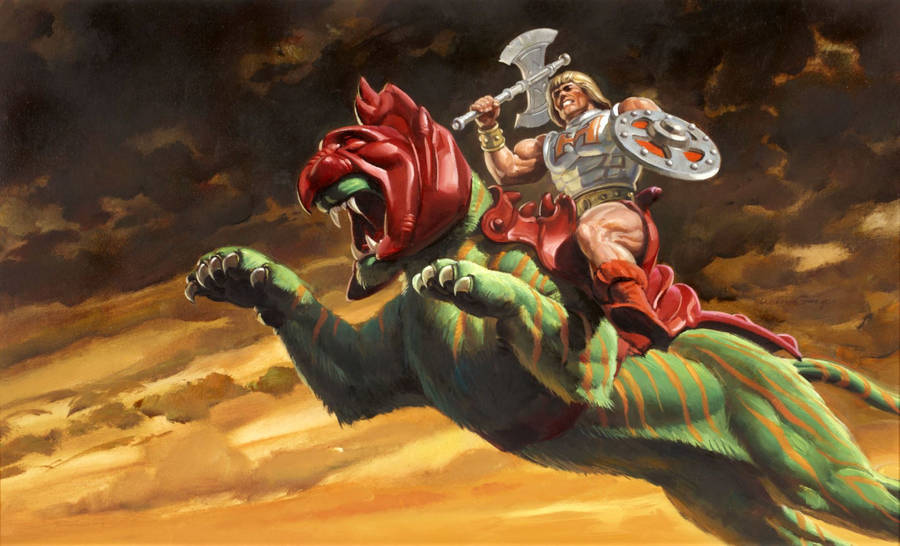 He-man And The Masters Of The Universe Battle Cat Wallpaper