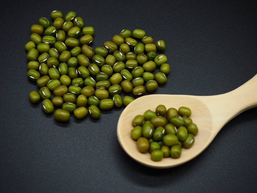 Heart Shaped Mung Beans Wallpaper