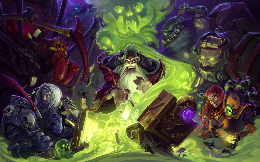 Hearthstone Curse Of Naxxramus Wallpaper