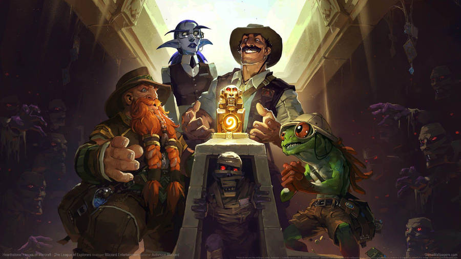 Hearthstone League Of Explorers Adventure Wallpaper