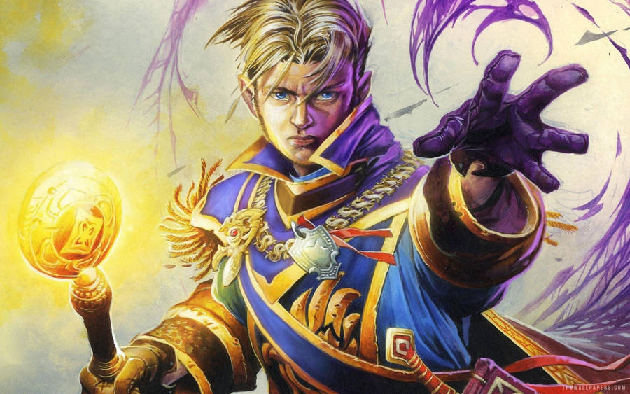 Hearthstone Priest Class Anduin Wrynn Wallpaper