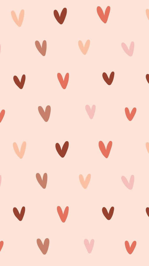 Hearts Girly Iphone Wallpaper