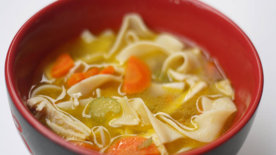 Hearty Classic Chicken Soup Wallpaper