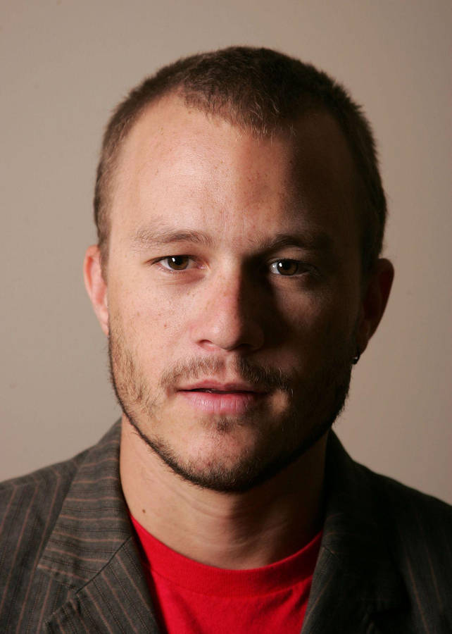 Heath Ledger Portrait Wallpaper