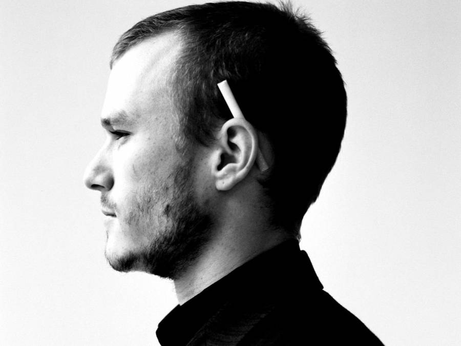 Heath Ledger Side Profile Wallpaper