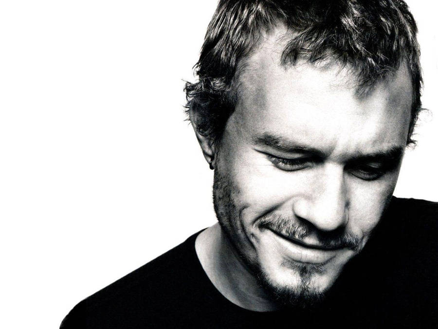 Heath Ledger Smirk Wallpaper