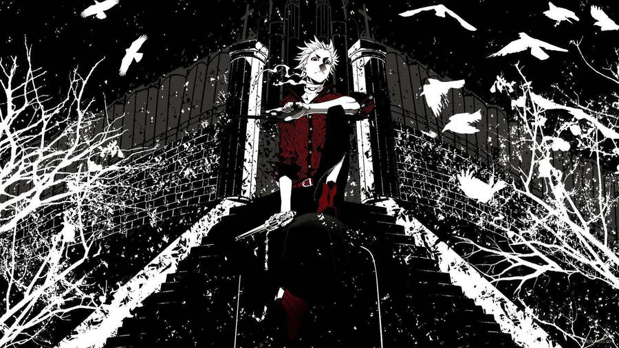 Heine Rammsteiner Edgy Anime Pfp Wallpaper