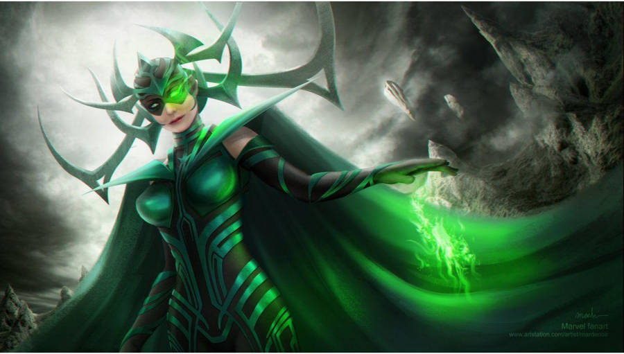 Hela, Foe Of Thor Wallpaper