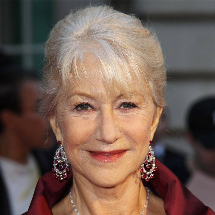 Helen Mirren Through Her Acting Journey Wallpaper