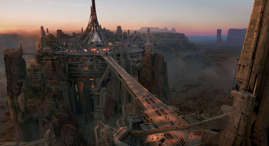 Helium High Tower In John Carter Wallpaper