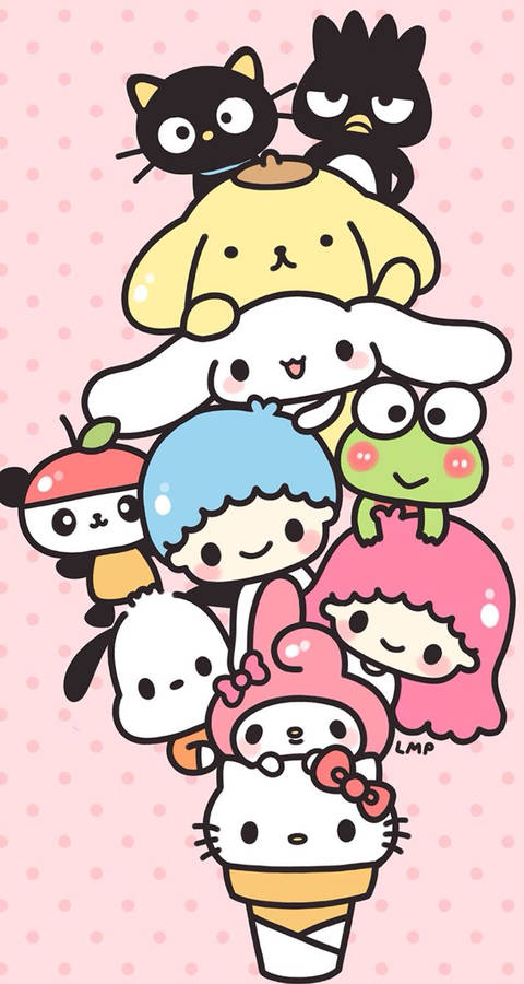 Hello Kitty And Friends Kawaii Sanrio Wallpaper