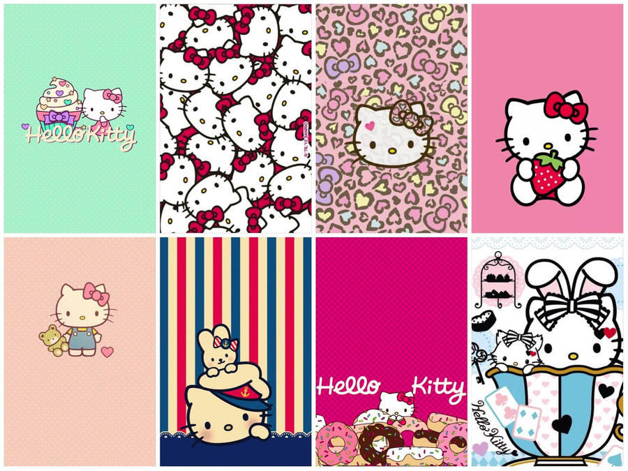Hello Kitty Collage Wallpaper