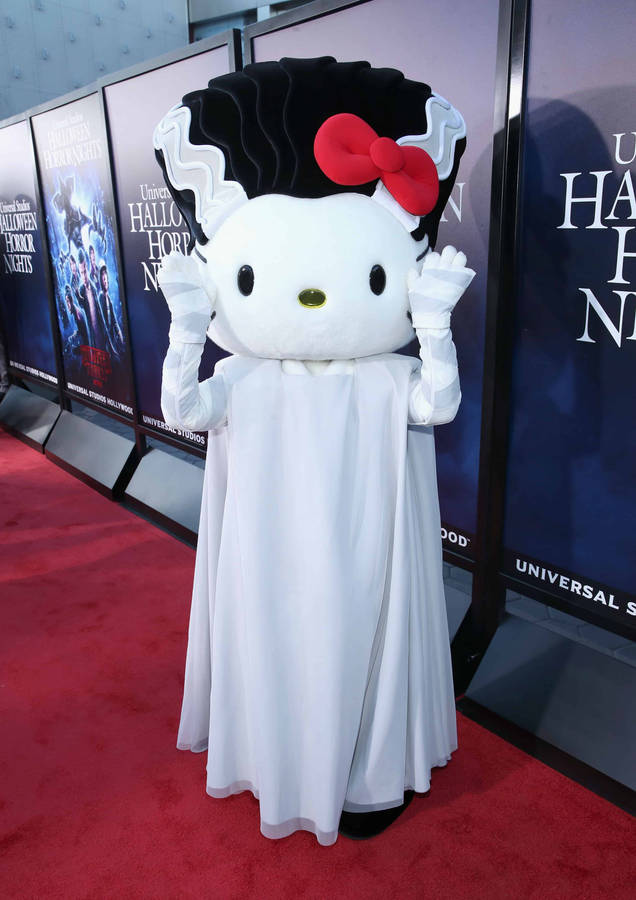 Hello Kitty Halloween Ghost Wallpaper