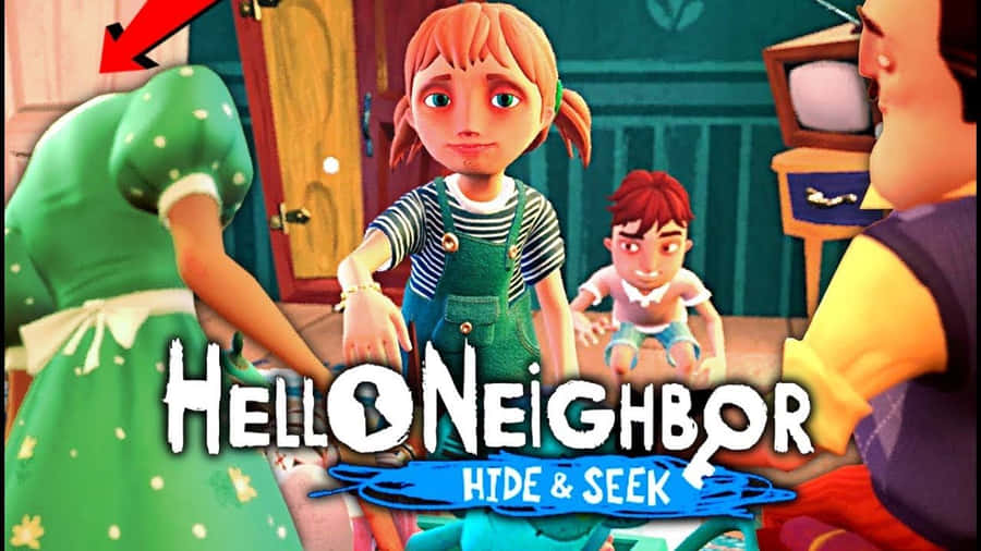 Hello Neighbor Game Poster Wallpaper