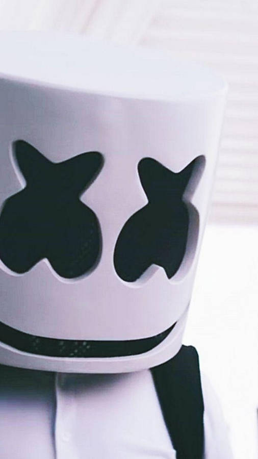 Helmet Marshmello Hd Iphone Close-up Wallpaper