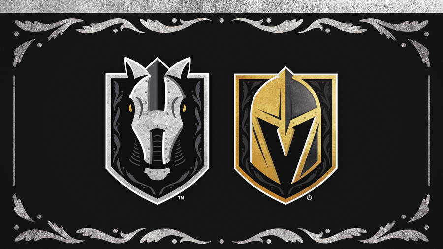 Henderson Silver Knights And Vegas Golden Knights Wallpaper