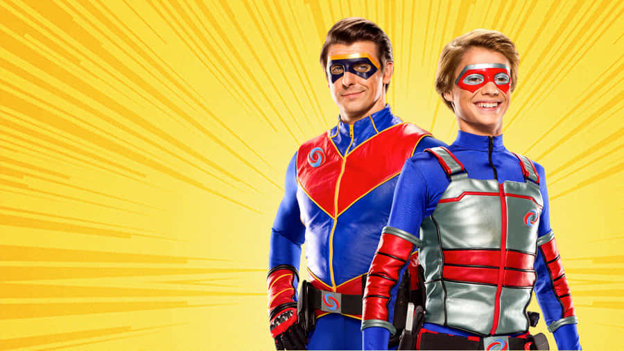 Henry Danger On His Way To Save The Day Wallpaper