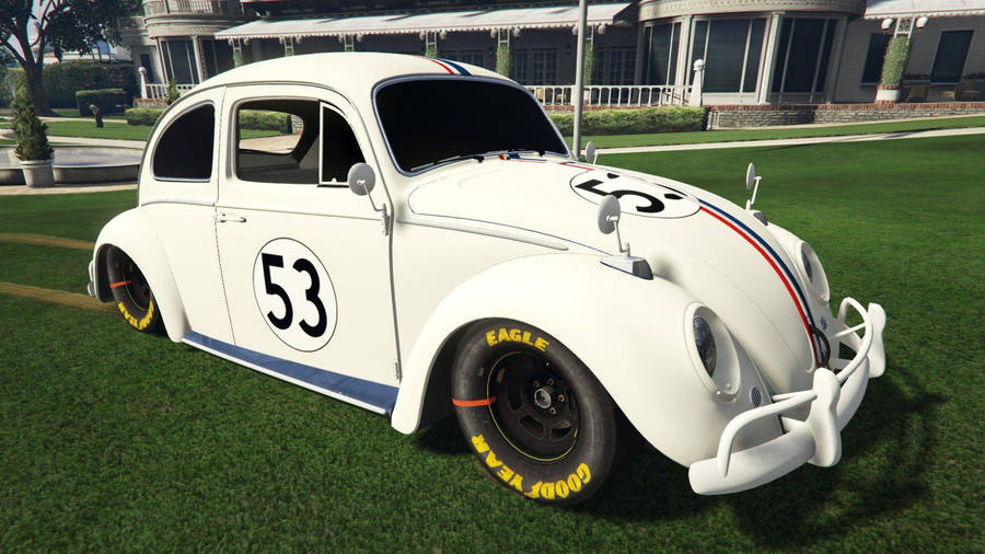 Herbie Fully Loaded Goodyear Eagle Tires Wallpaper