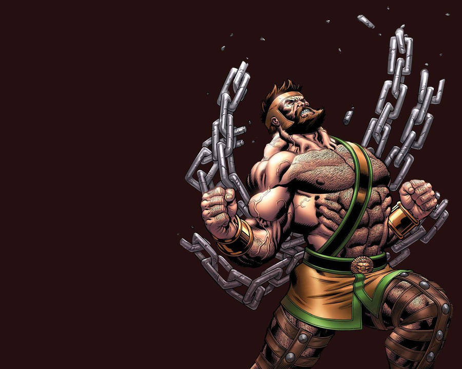 Hercules Breaking Chains Wallpaper