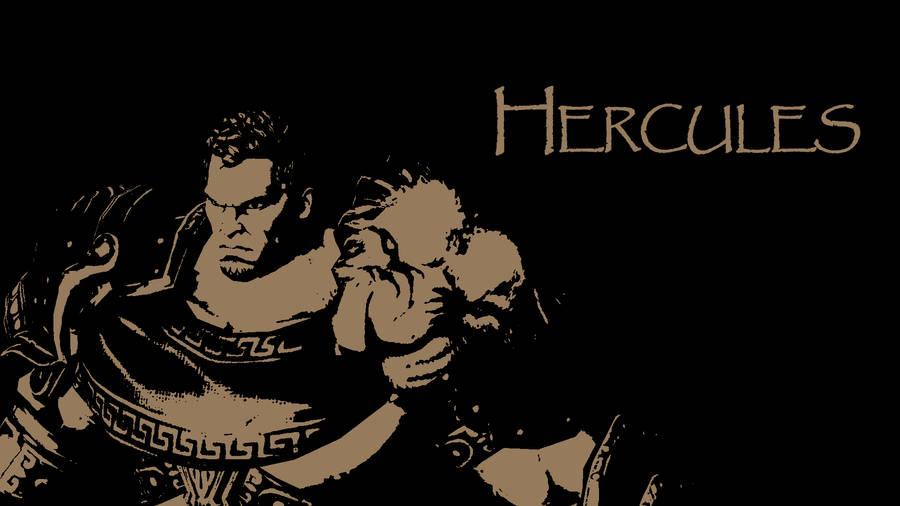 Hercules Dark Aesthetic Art Wallpaper