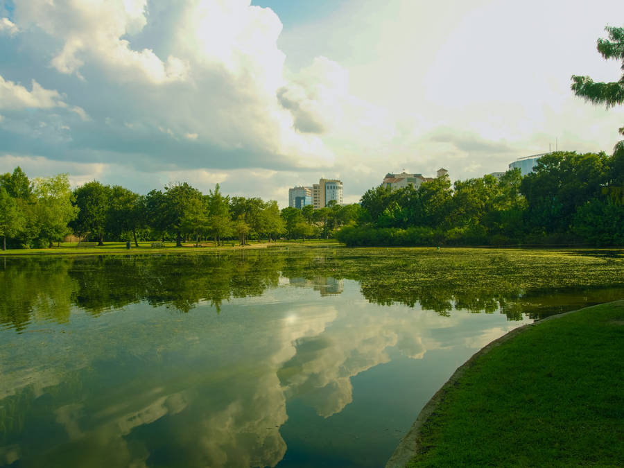 Hermann Park Lake Houston Wallpaper