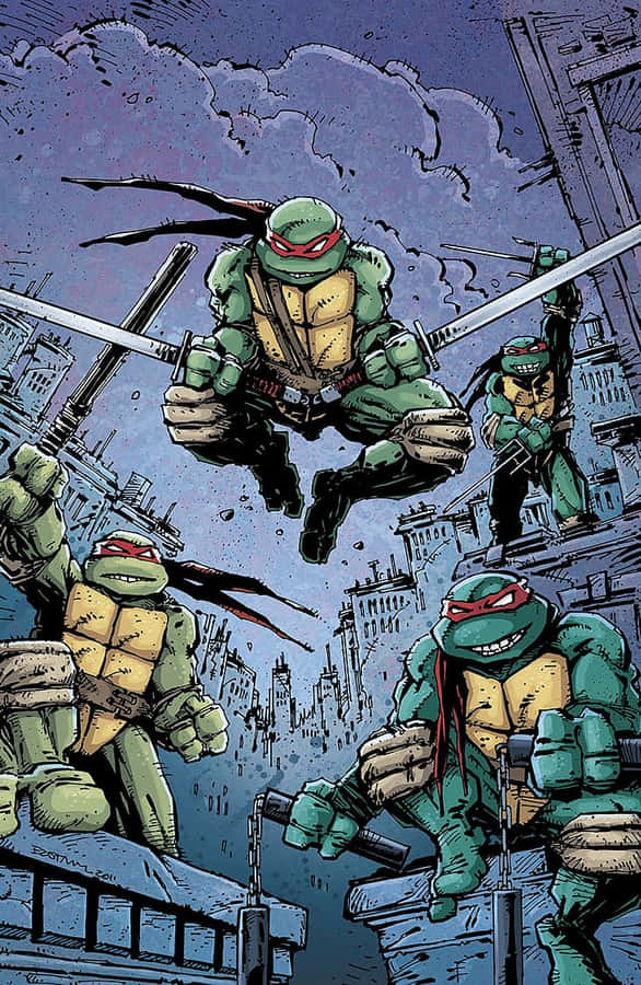 Heroes In A Half Shell: Rise Of The Teenage Mutant Ninja Turtles Wallpaper