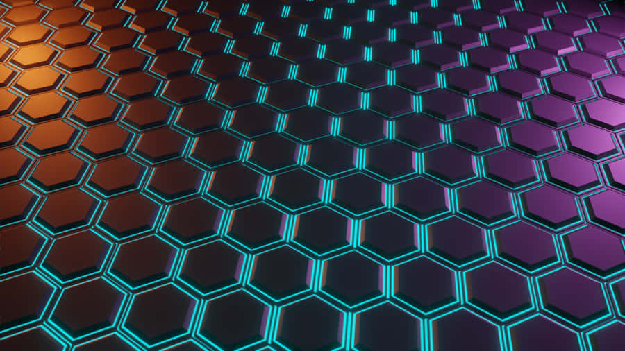 Hexagon Tile Wallpaper