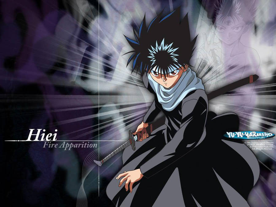 Hiei Ghost Fighter Artwork Wallpaper