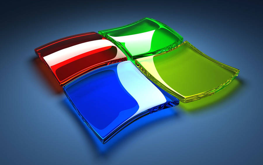 High Res Glass Windows Logo Wallpaper