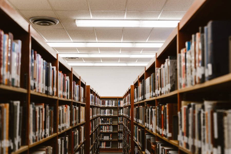 High School Students Engaging In Class Activities Wallpaper