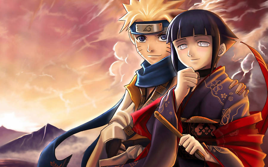 Hinata And Naruto 4k Wallpaper