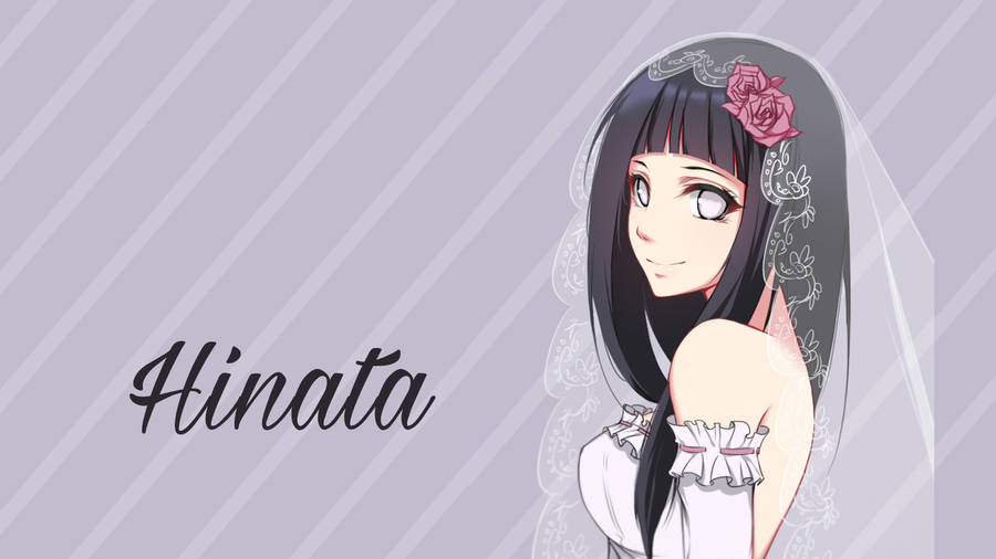 Hinata In Wedding Dress Wallpaper