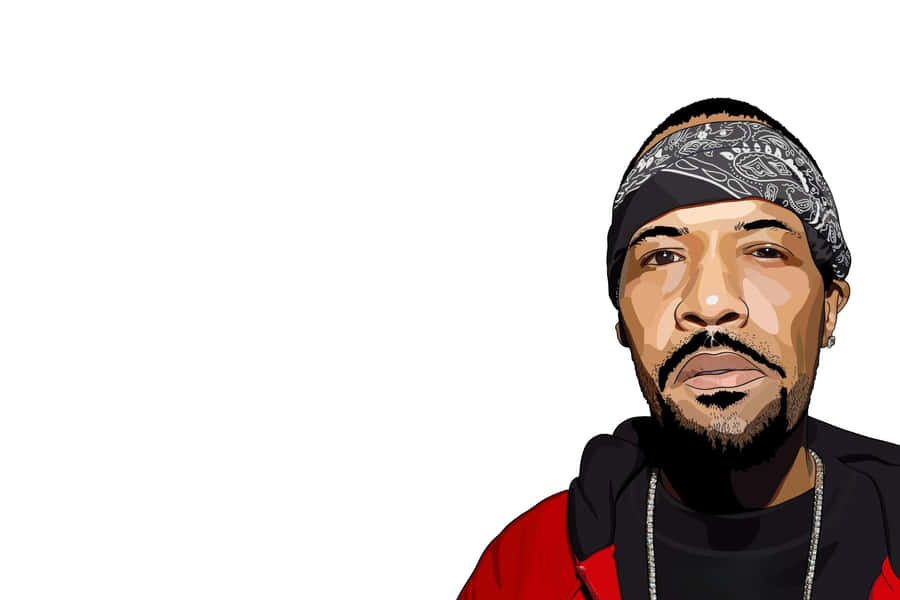 Hip Hop_ Artist_ Vector_ Illustration Wallpaper