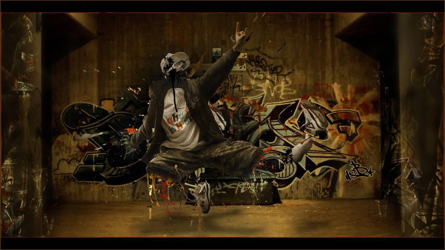 Hip Hop Dance Art Wallpaper