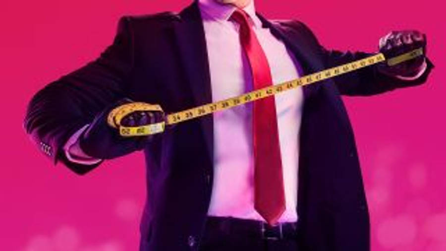 Hitman 2018 Agent Holding Meter Stick Wallpaper