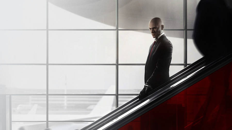 Hitman Absolution All-black Suit Wallpaper