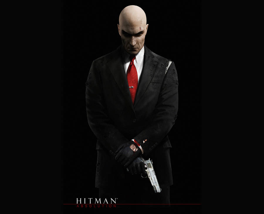 Hitman Absolution Hd Silver Gun Wallpaper