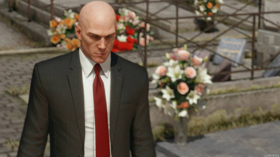 Hitman Hd Cemetery Wallpaper