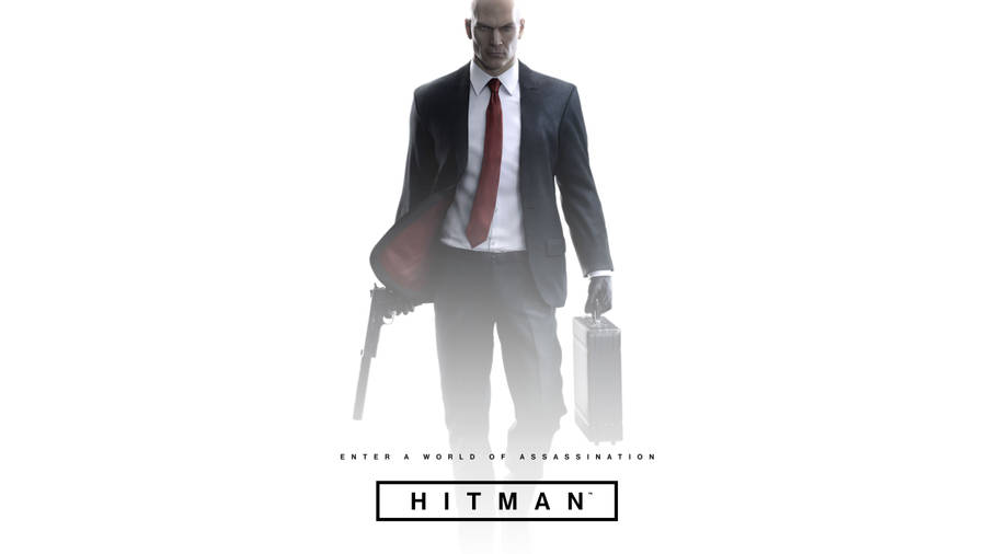 Hitman Video Game Poster Wallpaper