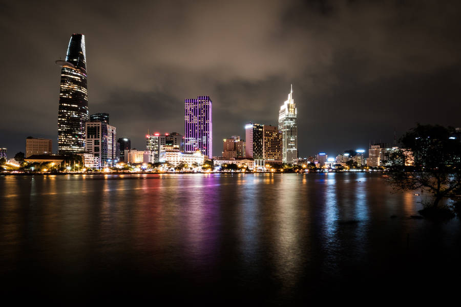 Ho Chi Minh City Dark Waters Wallpaper