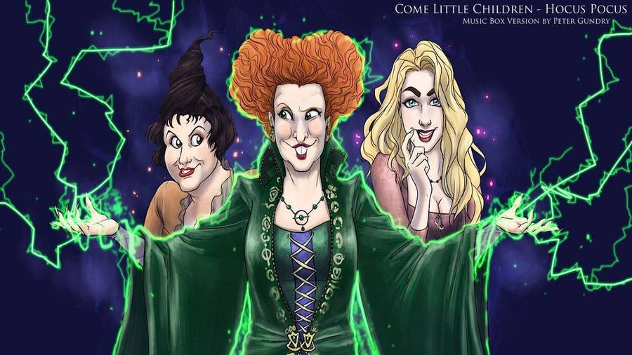 Hocus Pocus Animation Wallpaper