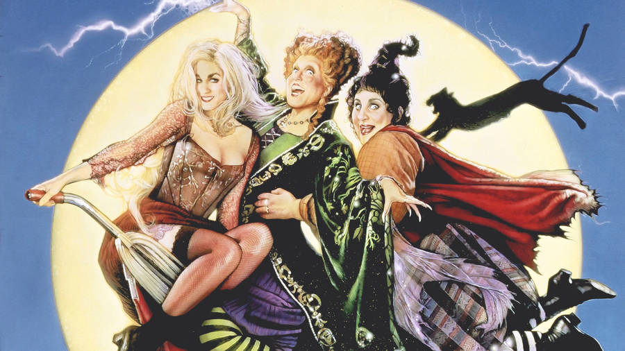 Hocus Pocus Drawing Wallpaper