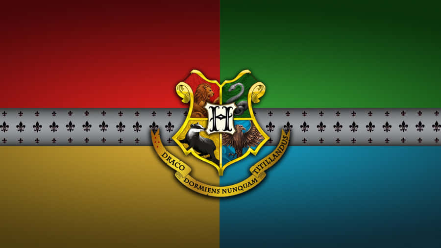 Hogwarts Houses Colors Desktop Wallpaper
