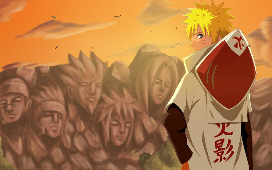 Hokage Rock Naruto Wallpaper