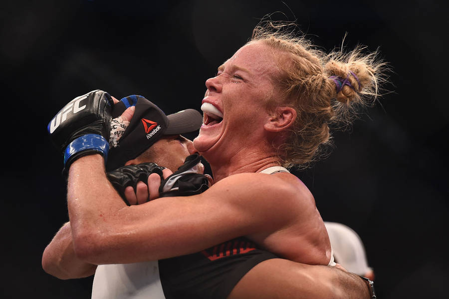 Holly Holm Wins Ufc 193 Wallpaper