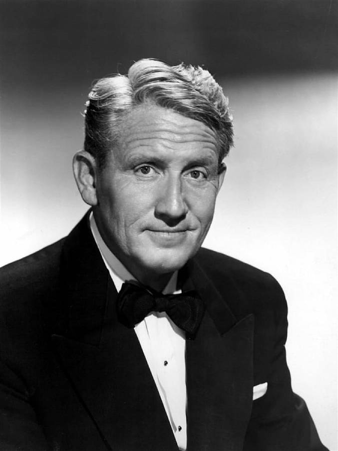 Hollywood Star Spencer Tracy In The 1940s Wallpaper