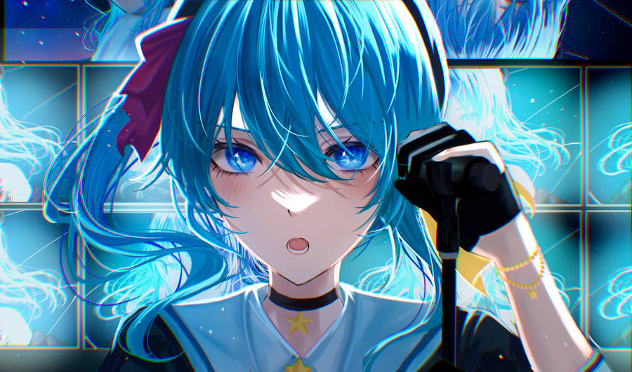 Hololive Virtual Youtuber Hoshimachi Suisei Wallpaper