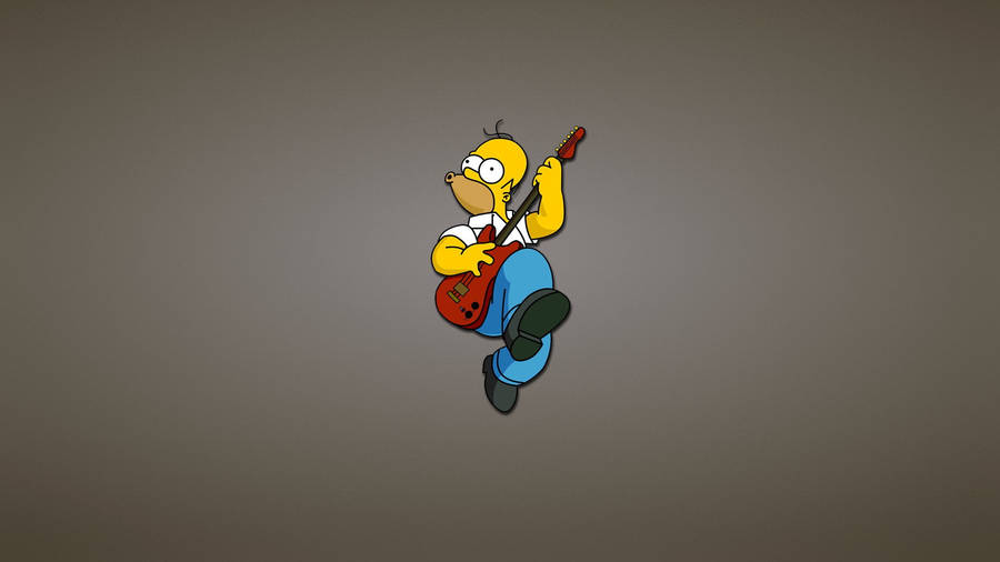 Homer Simpson Fictional Character Wallpaper