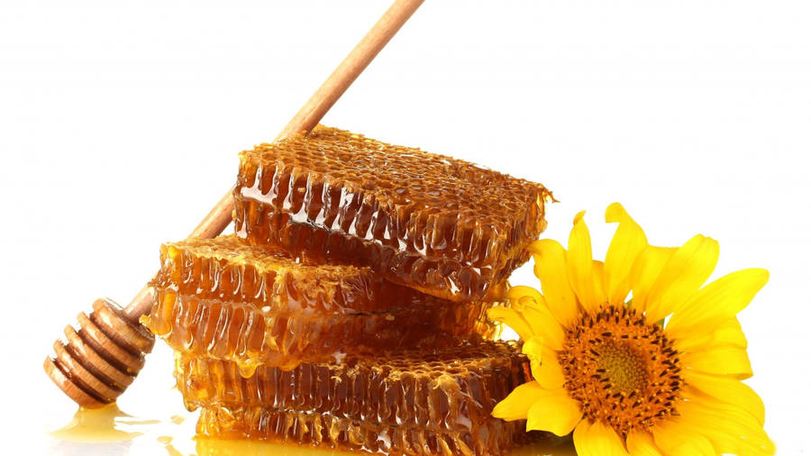 Honey Food Photography Wallpaper