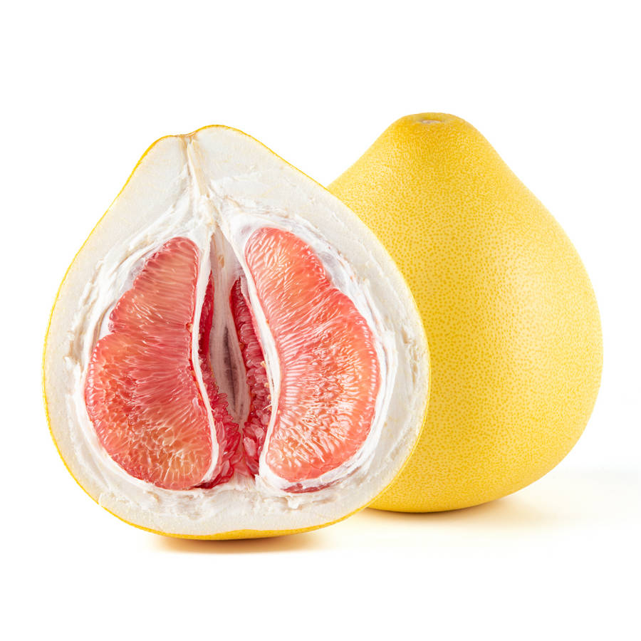 Honey Pomelo Fresh Asian Wallpaper